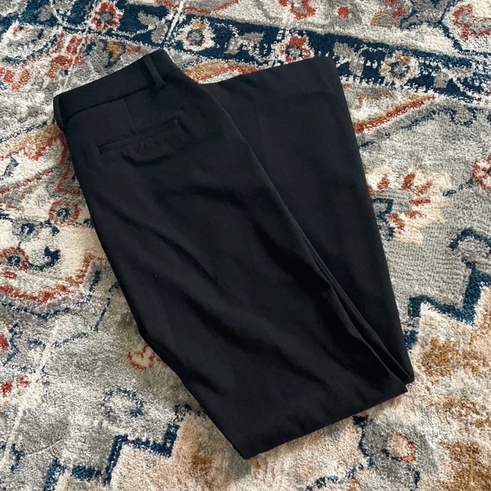 Express Black Editor Barely Boot Low Rise Stretch… - image 2